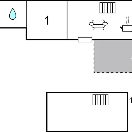 度假居 One-bedroom With A Fireplace 03